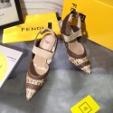 Replica FENDI Shoes FDS00031 Heel 8.5CM Tl13387BB13