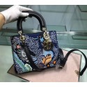 Replica LADY DIOR embroidered cattle leather M05652 Tl9150VA65