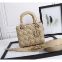 Replica LADY DIOR MY ABCDIOR BAG Cannage Lambskin M0538O apricot Tl8330HB48