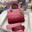 Replica LADY DIOR MY ABCDIOR BAG Strawberry Pink Gradient Cannage Lambskin M0538OS Tl8789iF91