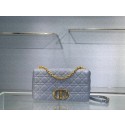 Replica LARGE DIOR CARO BAG Soft Cannage Calfskin M9243U sky blue Tl8763Ix66