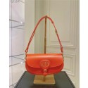 Replica MINI DIOR BOBBY BAG Warm Taupe Box Calfskin S5109U Orange Tl8291Kg43