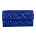 Replica miu miu Matelasse Original Sheepskin Leather Wallet 5M1035 Royal Tl18667nB47