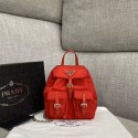 Replica Prada Nylon mini backpack 1BH029 red Tl6186Ac56