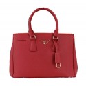 Replica Prada Saffiano Leather Tote Bag PBN1801 Red Tl6618ij65