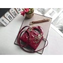 Replica Top Dior MINI LADY DIOR CALFSKIN BAG M0505O burgundy Tl9257Cq58