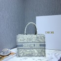 SMALL DIOR BOOK TOTE Embroidered M1296-3 Tl8992aM39