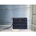 SMALL DIOR CARO DAILY POUCH S5085U BLACK Tl8649sp14