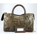 Top Balenciaga Arena City Classic Bag 115748S Khaki Tl16282lE56