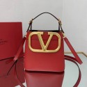 VALENTINO calf leather handbag V0754 red Tl19394hk64