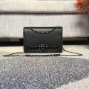 VALENTINO Leather Bag Black 2046 Black Chain Tl19571VF54