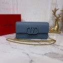 VALENTINO Origianl Leather Bag V0018 blue Tl19555Lp50