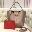 VALENTINO Origianl leather tote 2078 light pink Tl19500Jz48