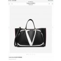 VALENTINO Origianl leather tote 9055 black Tl19489HB29