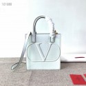 VALENTINO Origianl leather tote V2022 white Tl19419tg76