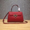 Valentino Original Leather Tote Bag 0065 red Tl19746Cw85