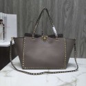 VALENTINO Rockstud large tote 0973 grey Tl19642nE34