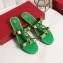 Valentino Slippers Shoes V62318 Green Tl20588sY95