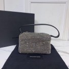 Alexander Wang Diamond Bag AW8979 Black Tl15796OG45