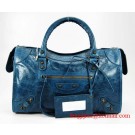 Balenciaga Arena City Classic Bag 115748S Blue Tl16181xa43