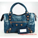 Balenciaga Arena Giant City Bag 173084C blue Tl16180aj95