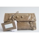 Balenciaga Flap Clutch Bag Silver Grey 084857A Tl16182yj81