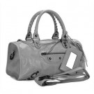 Balenciaga Travel Bag Cowhide 421423 Light Grey Tl16176Va47