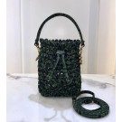 FENDI fabric bag 8BR881 green Tl13005sf78