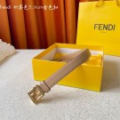 Fendi Leather Belt 20MM 2780 Tl13649HB29