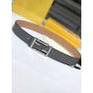 Fendi Leather Belt F2375 30mm Tl13687vX33