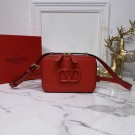 Hot VALENTINO Origianl leather shoulder bag V0020 red Tl19551Nm85