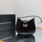 Imitation Fashion Alexander Wang leather bag 1099 black Tl15794kd19