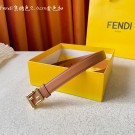 Imitation Fendi Leather Belt 20MM 2777 Tl13652SU58