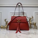 Top VALENTINO Origianl Leather Bag V0012 Red Tl19567lE56