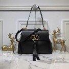 VALENTINO Origianl Leather Bag V0012 Black Tl19568fo19