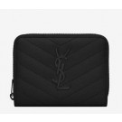 YSL Wallet Original Leather Y6978 Black Tl15350KX86