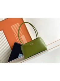 AAA 1:1 Prada Small leather Prada Supernova handbag 1BA368 green Tl5727vi59