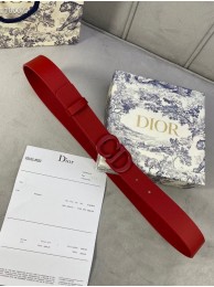 AAA Replica DIOR-ID BELT Raspberry Smooth Calfskin 30 MM B0110UM red Tl11043VB75