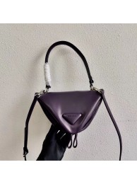 AAAAA Prada Padded nappa leather handbag 3BA315 violet Tl5882Qa67