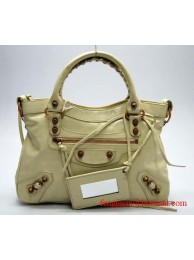 Balenciaga Arena City Classic Bag 240557C Beige Tl16179Oj66