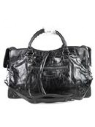 Balenciaga City Bag 084332 Black Tl16171pB23