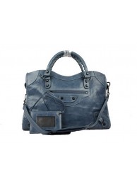 Balenciaga Classic Velo Bags 084332 Dark Blue Tl16214fH28