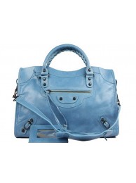 Balenciaga Classic Velo Bags 084332S Blue Tl16223tQ92