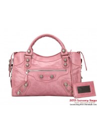 BALENCIAGA GIANT 21 SILVER PART TIME 85332A Pink Tl16205Mn81