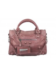 Balenciaga Giant Brogues Velo Bag L084332 Pink Tl16209oK58