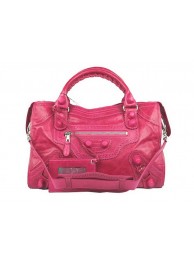 Balenciaga Giant Brogues Velo Bag L084332 Rose Tl16208sY95