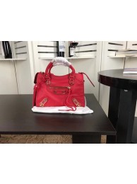 Balenciaga Giant City Gold Studs Handbag B084335 Red Tl16039Xp72