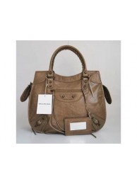 Balenciaga Handbag 084605--coffee Tl16187gN72