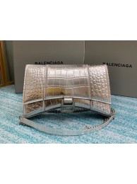 Balenciaga HOURGLASS CHAIN BAG B164497 Silver Tl15981ED90