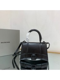 Balenciaga HOURGLASS SMALL TOP HANDLE BAG 59353 black Tl15862Zw99